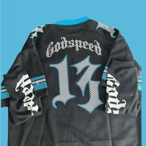 God speed TD Layered Jersey (Black/Blue/White)